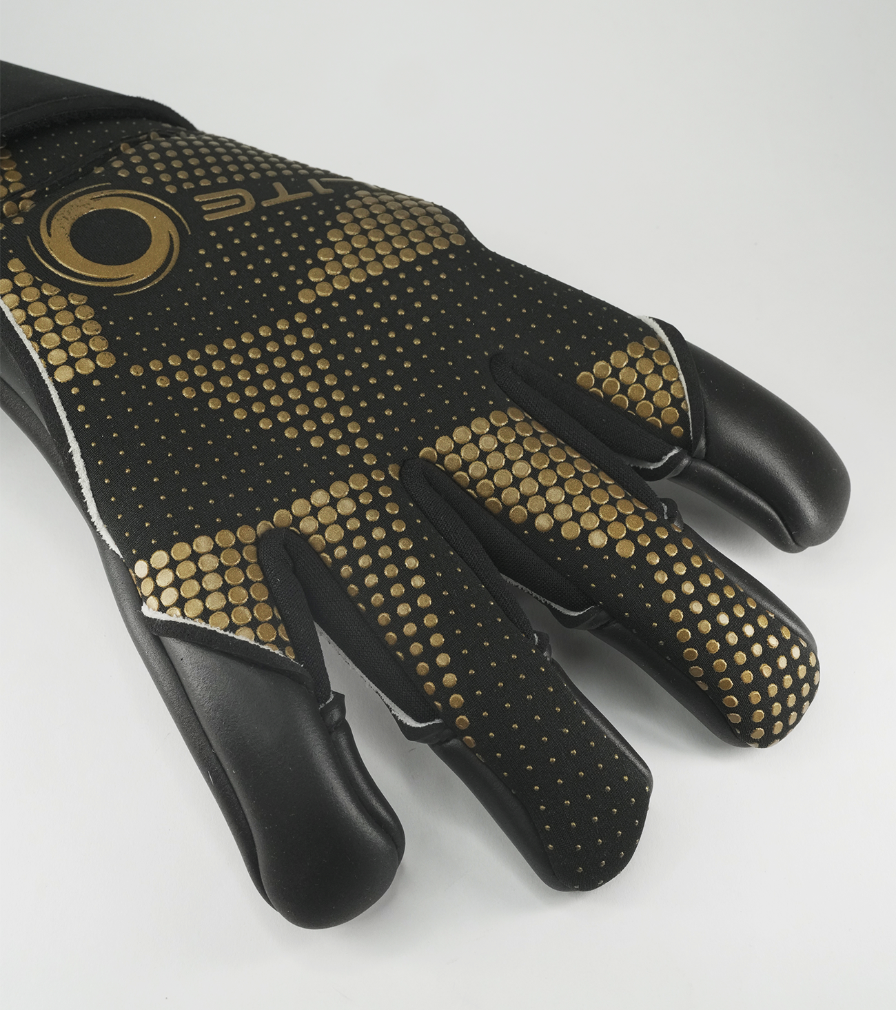 Guantes de portero de futbol Elite Nobre Black Negro Gold 5