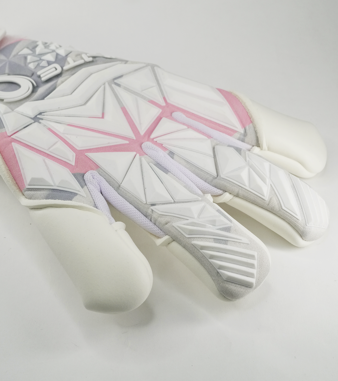 Guantes de portero de futbol Elite Sakura Blanco 4