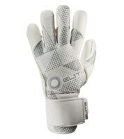 Guantes de portero de futbol Elite Nobre Blanco White 1