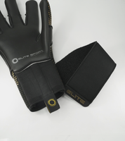 Guantes de portero de futbol Elite Nobre Black Negro Gold 4