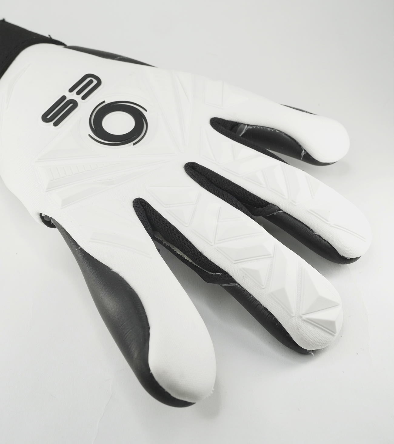 Guantes de portero de futbol Elite Revolution II Combi Blanco White 5