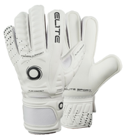 Guantes de portero de futbol Infantil Elite Warrior B junior Blanco unokeeper  0