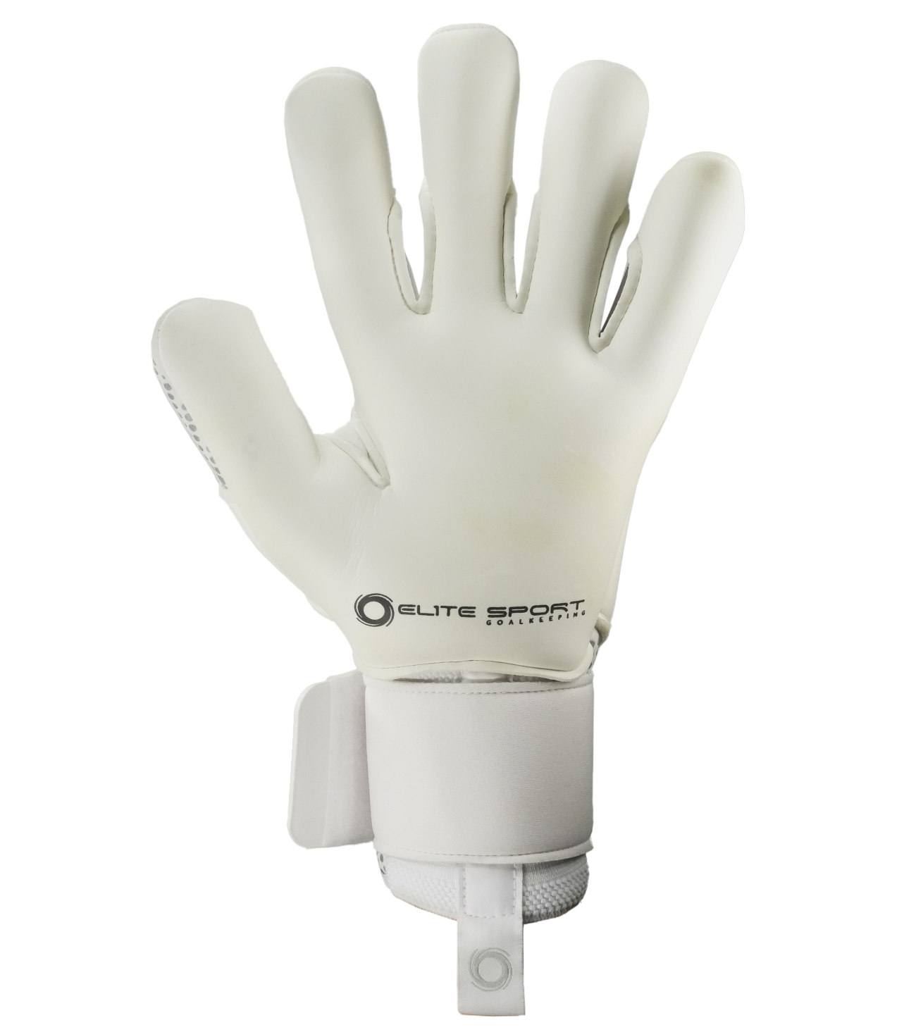 Guantes de portero de futbol Elite Nobre Blanco White 2