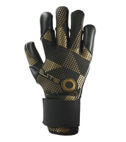 Guantes de portero de futbol Elite Nobre Black Negro Gold 1