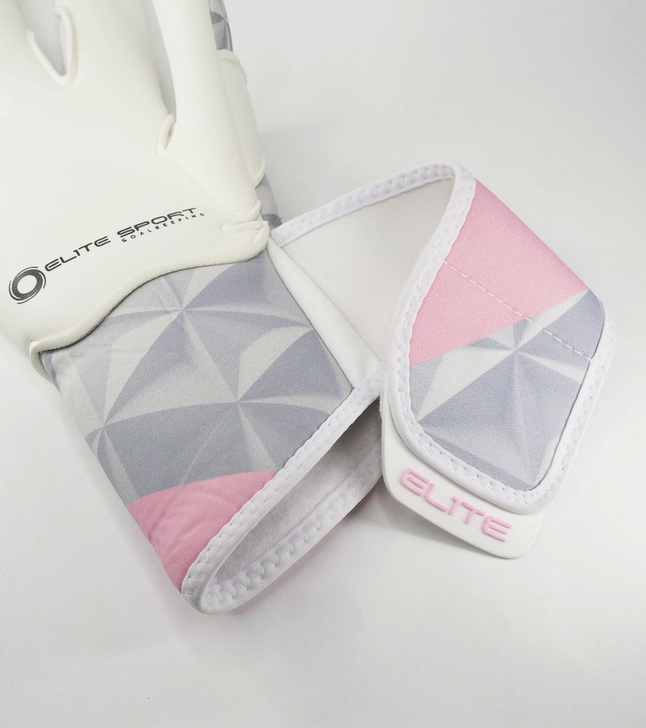 Guantes de portero de futbol Elite Sakura Blanco 5