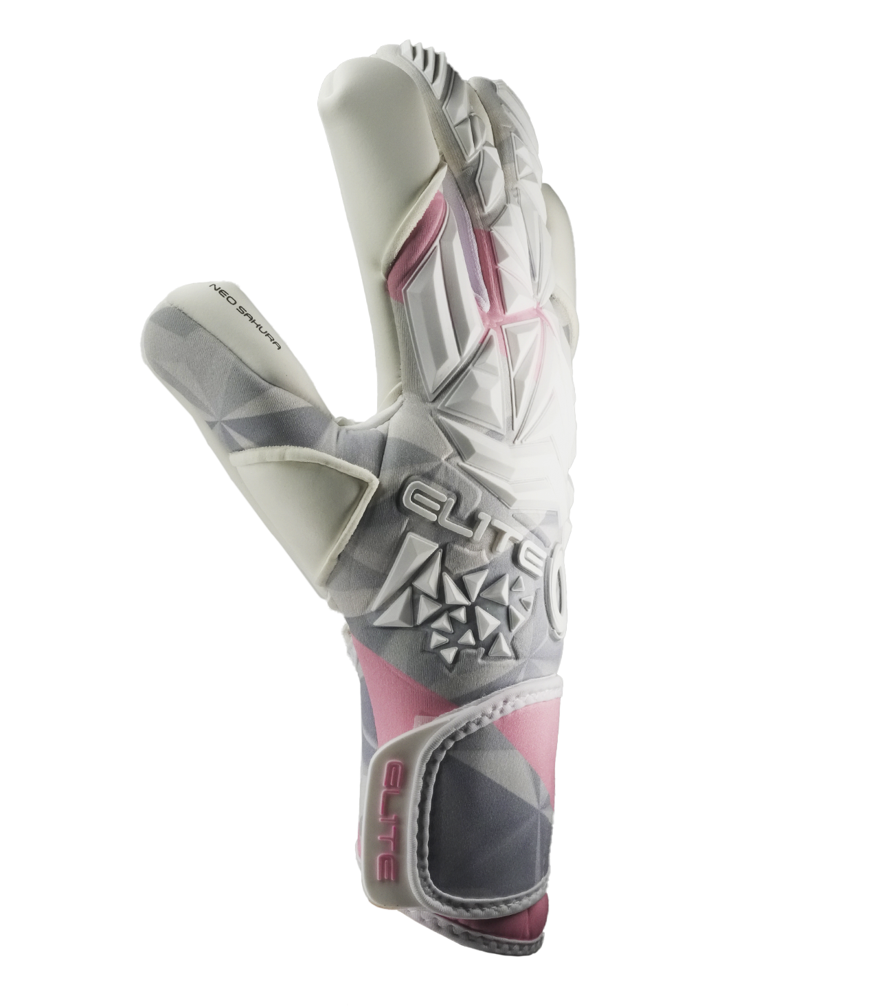 Guantes de portero de futbol Elite Sakura Blanco 2