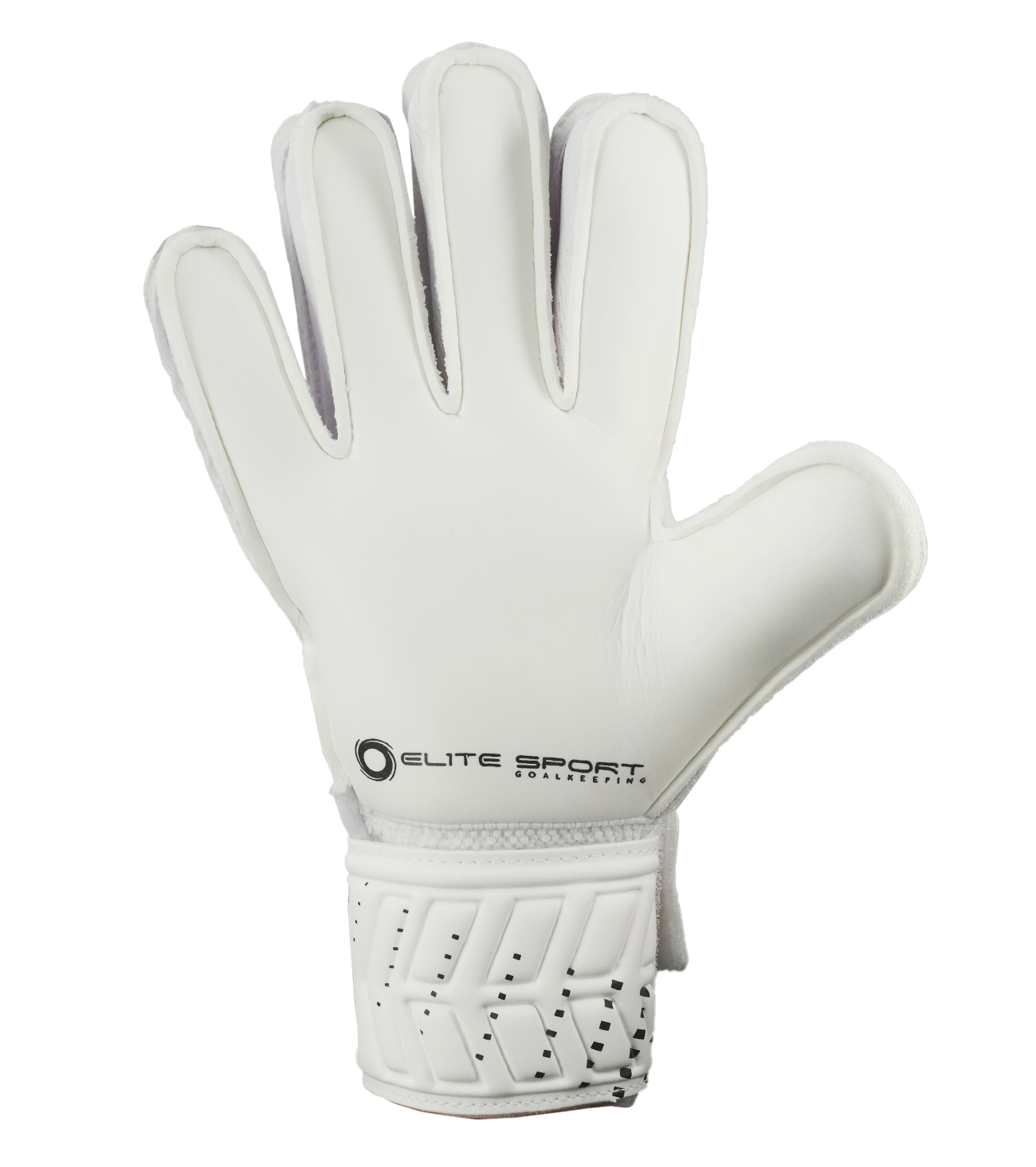Guantes de portero de futbol Infantil Elite Warrior B junior Blanco unokeeper  2