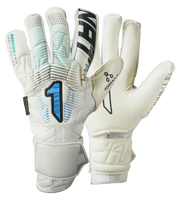 Guantes de portero de futbol Rinat Egotiko Stellar Pro Blanco Azul 0