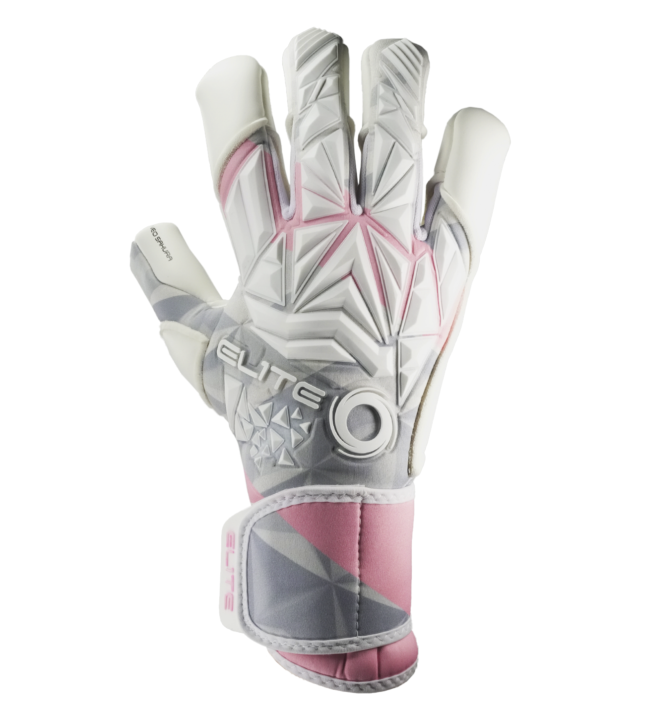 Guantes de portero de futbol Elite Sakura Blanco 1