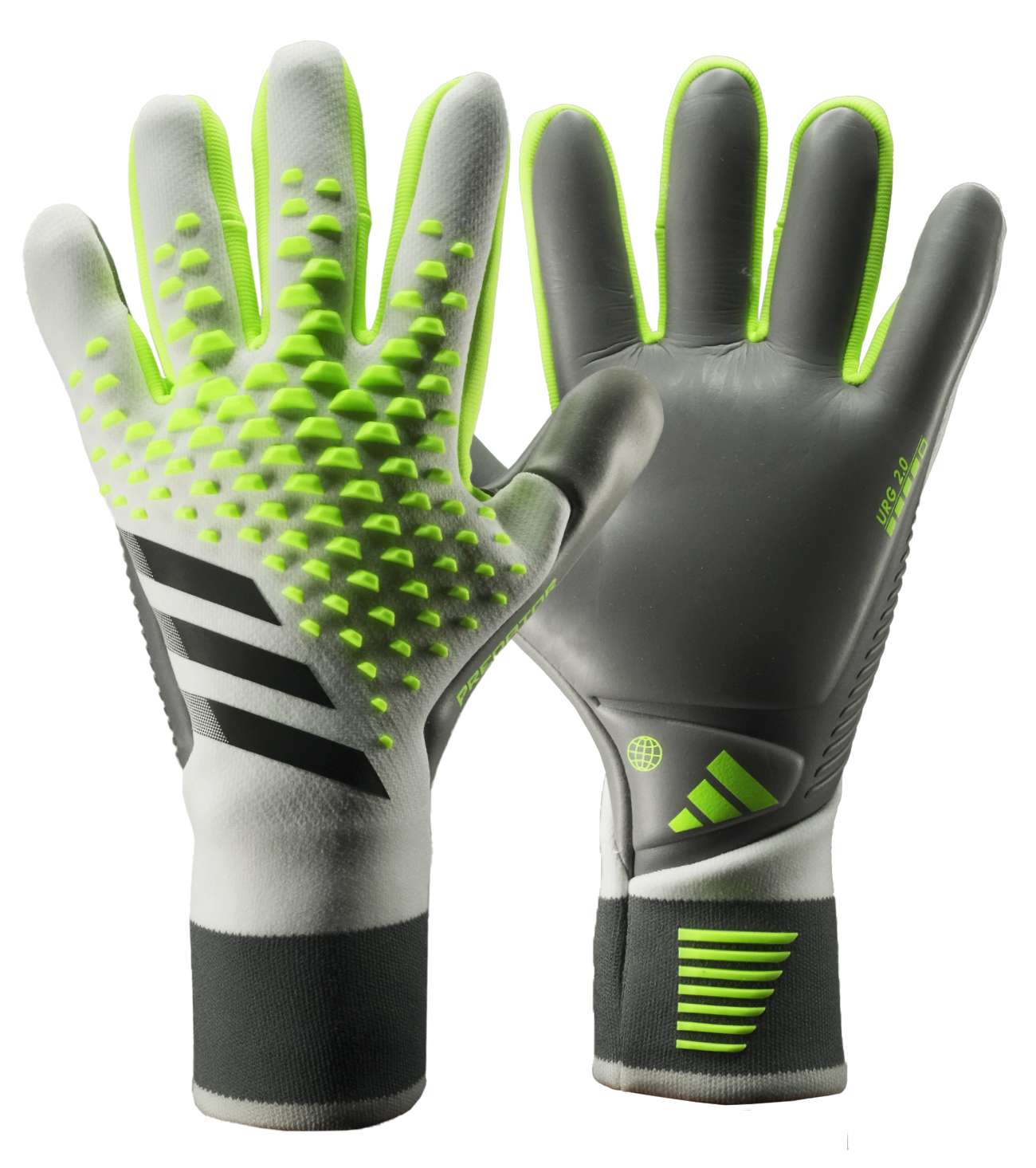 Adidas blancos neon best sale