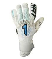 Guantes de portero de futbol Rinat Egotiko Stellar Pro Blanco Azul 2