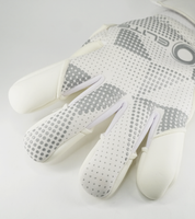 Guantes de portero de futbol Elite Nobre Blanco White 3