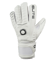 Guantes de portero de futbol Infantil Elite Warrior B junior Blanco unokeeper  3
