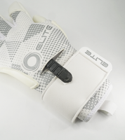 Guantes de portero de futbol Elite Nobre Blanco White 5