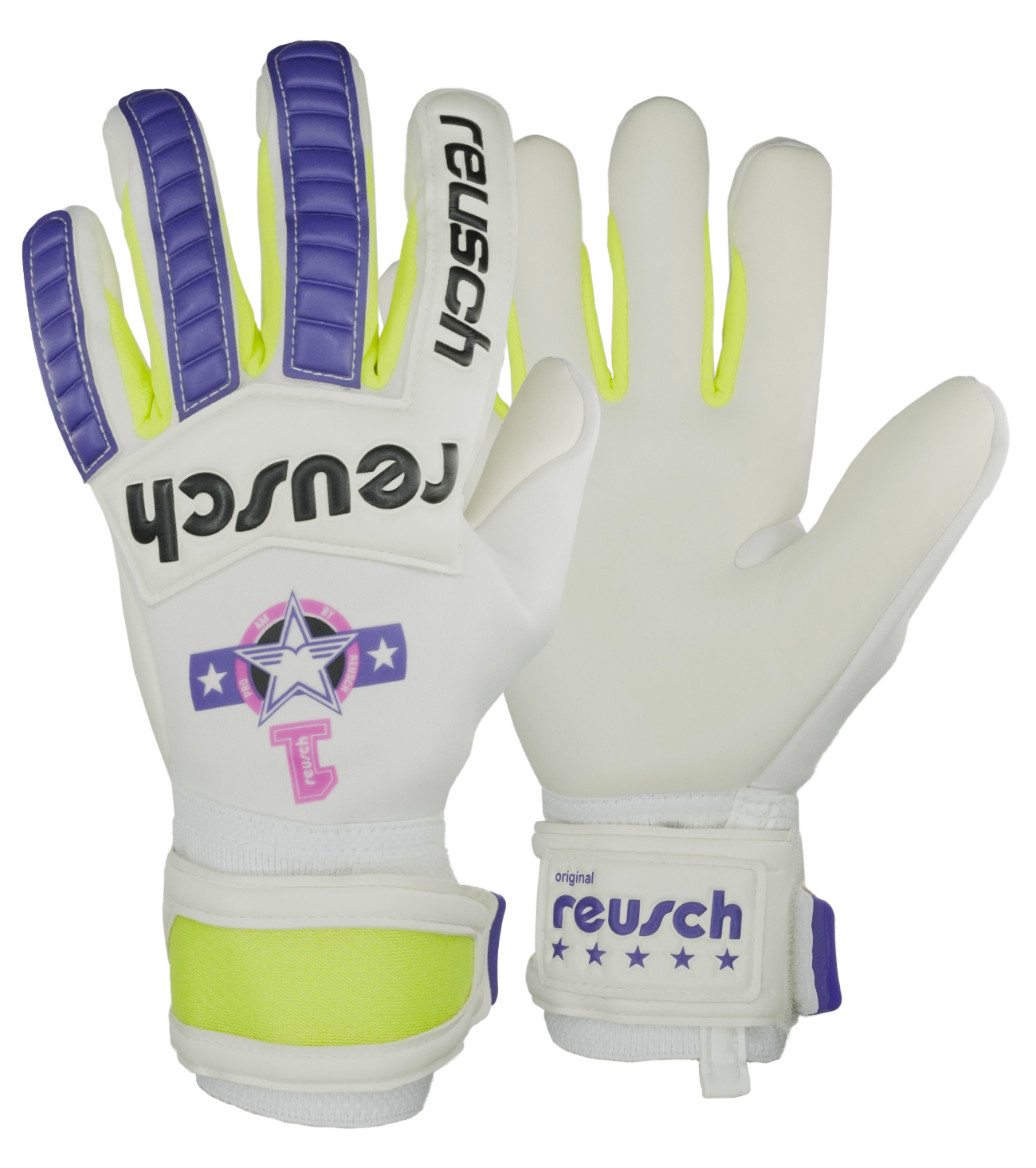 Guantes de portero de futbol Reusch Legacy Pro Am Gold X unokeeper 0