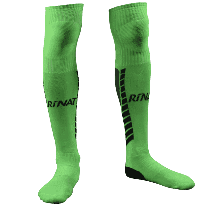 Articulos de portero de futbol Medias de Portero Largas Rinat Geometrik Verde Neón 0
