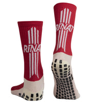 Calcetas Rinat Performance Antideslizantes Rojo - UnoKeeper