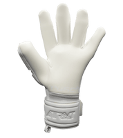 Guantes de portero de futbol Reusch Attrakt Freegel Total White Gold blanco 2