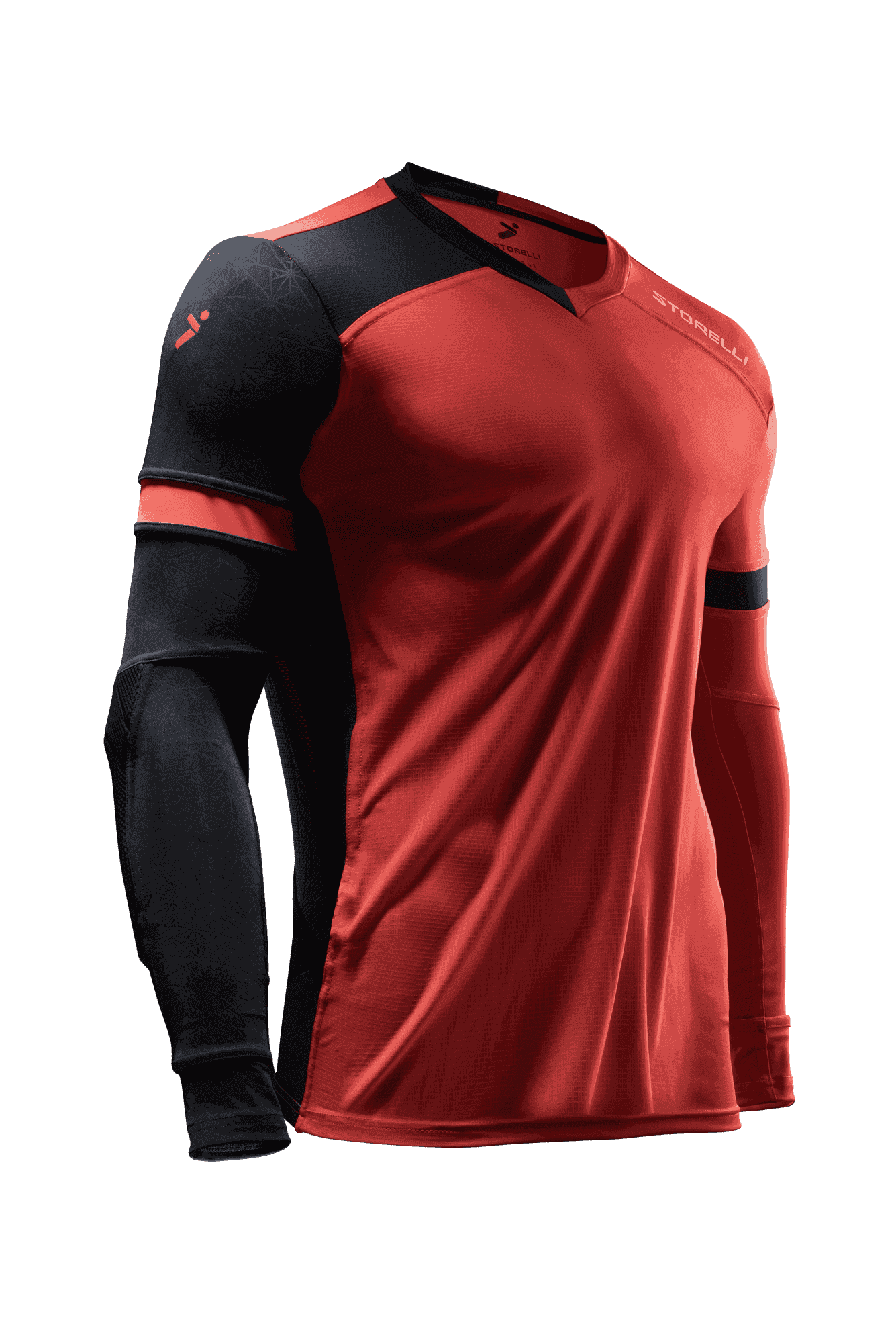 Jersey Storelli ExoShield Gladiator Coral/Black - UnoKeeper