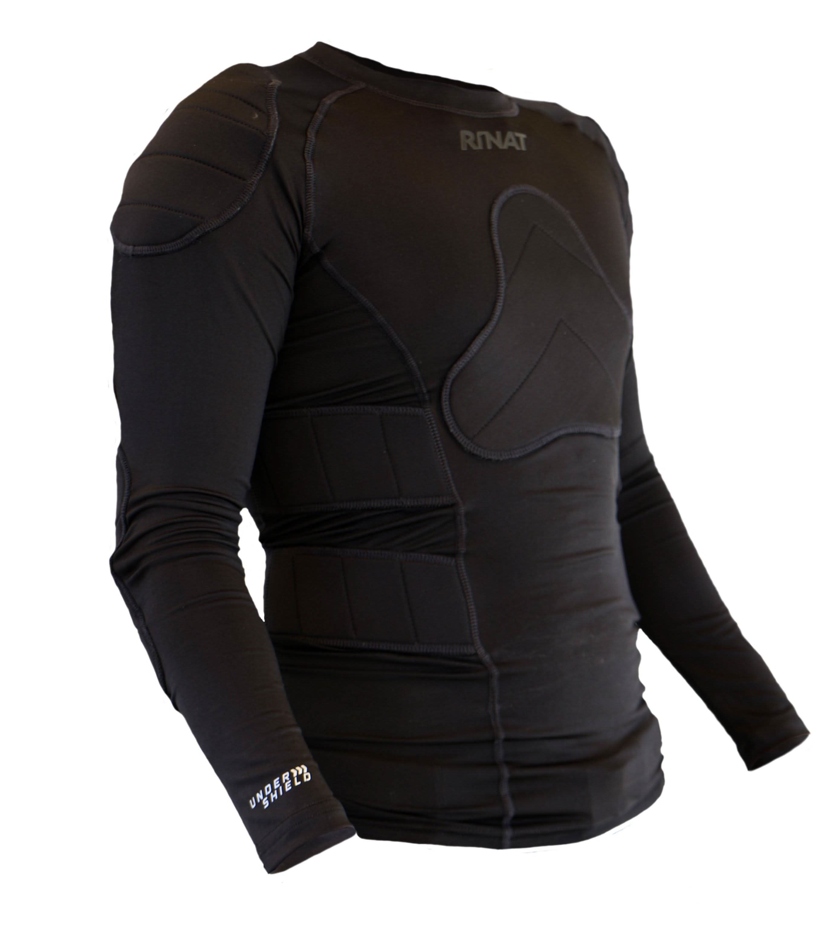 Jersey de portero de futbol Padded UnderShield Rinat Protección 0
