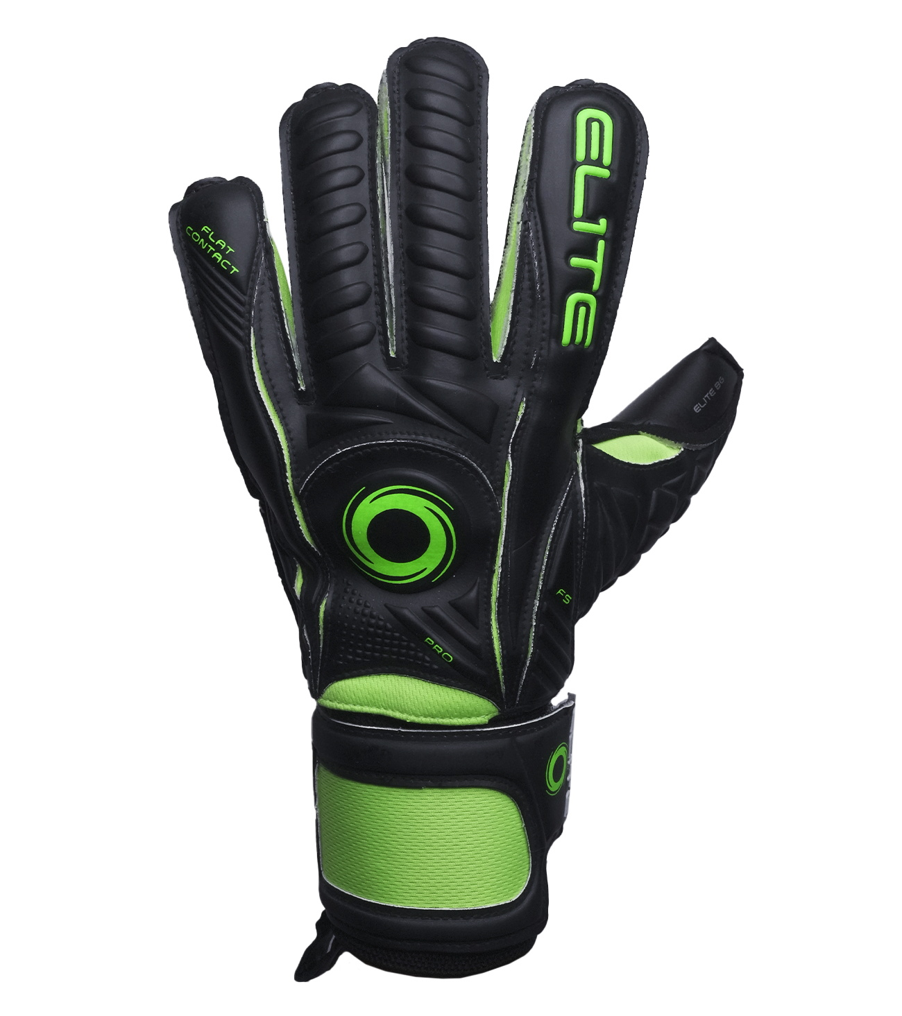 Guantes de portero de futbol Elite Sport BG Negro2