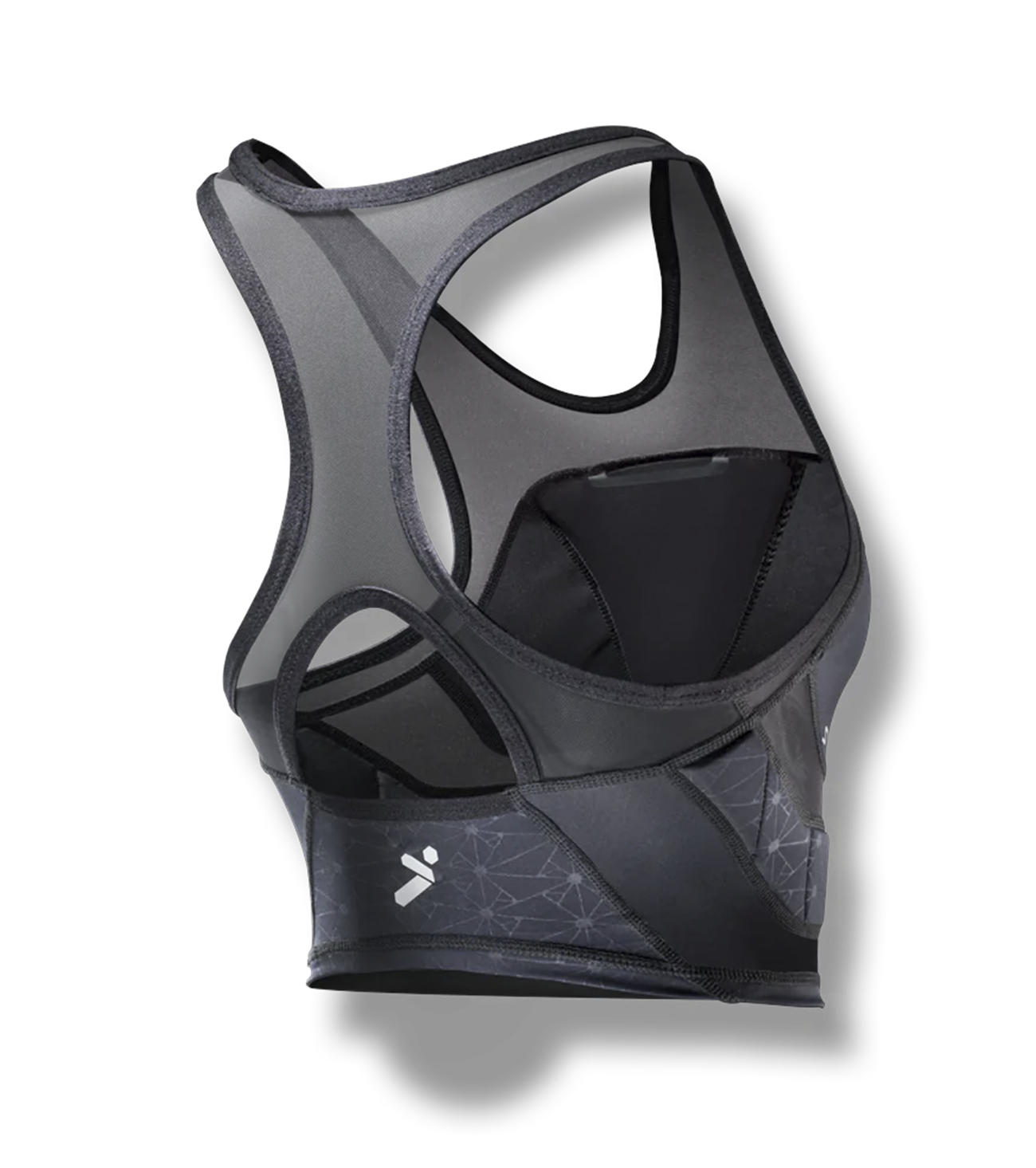 Women’s Bodyshield Crop Top Black Storelli - UnoKeeper