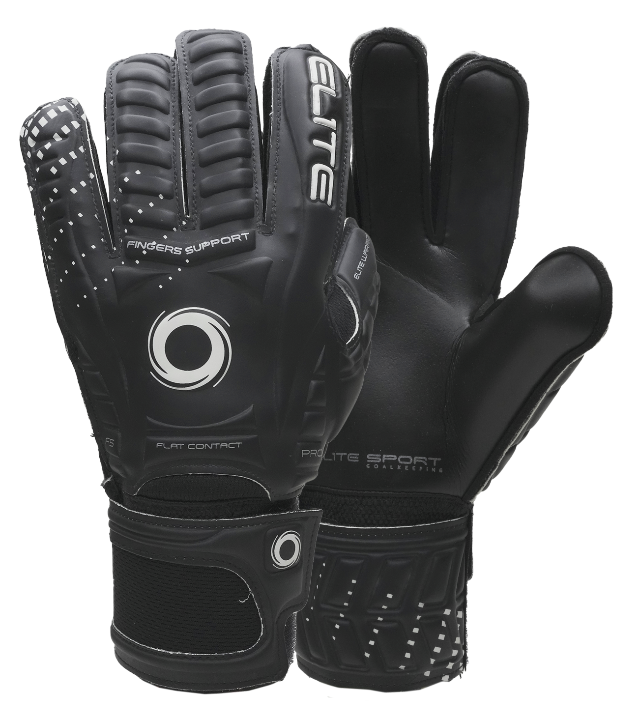 Guantes de portero de futbol infantil Elite Warrior B junior unokeeper 0