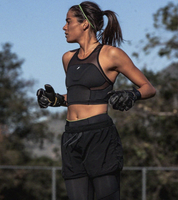 Women’s Bodyshield Crop Top Black Storelli - UnoKeeper