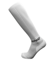 Medias / Calceta Bordada Rinat Algodón Jugador Blanco / Negro - UnoKeeper