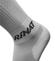 Medias / Calceta Bordada Rinat Algodón Jugador Blanco / Negro - UnoKeeper