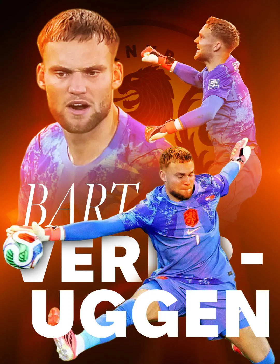 Bart Verbruggen. La muralla de la naranja mecánica que llevó a los holandeses hasta los tiempos extras