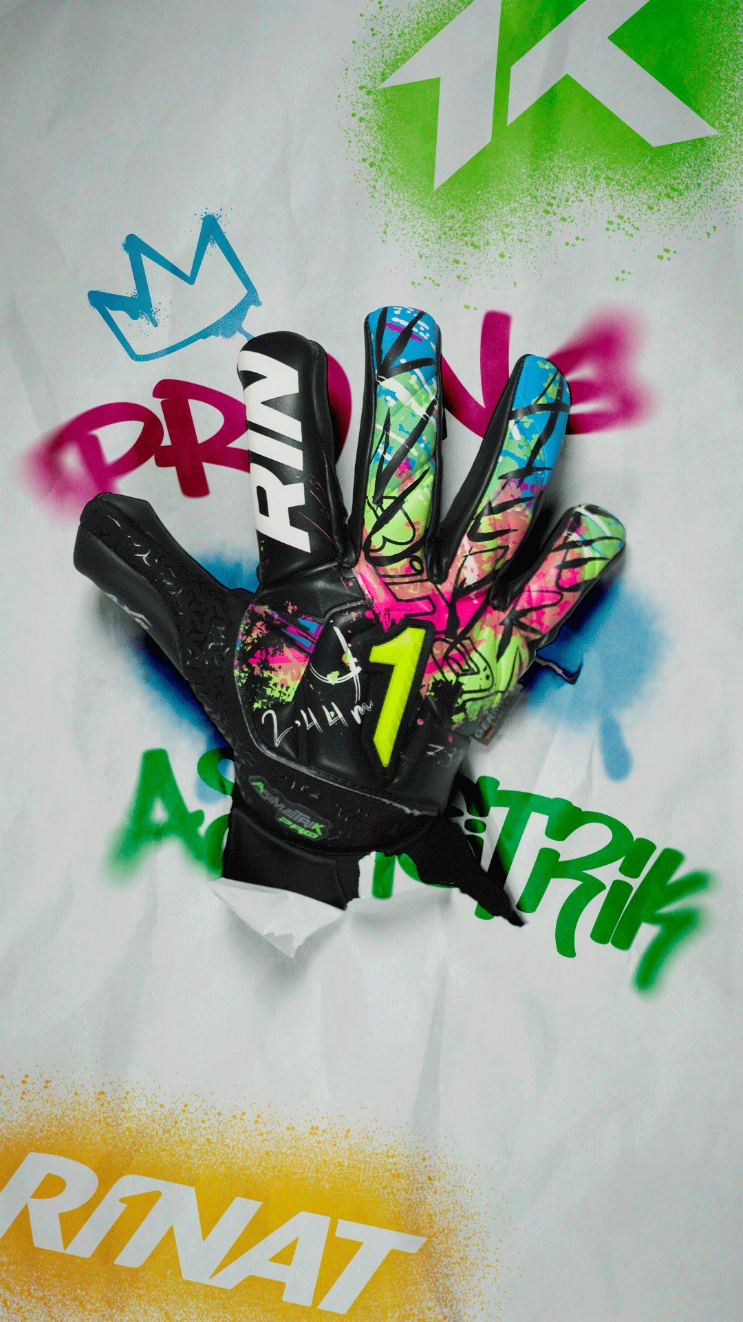 RINAT Asimetrik Pro Negative: El Guante que Revoluciona la Portería