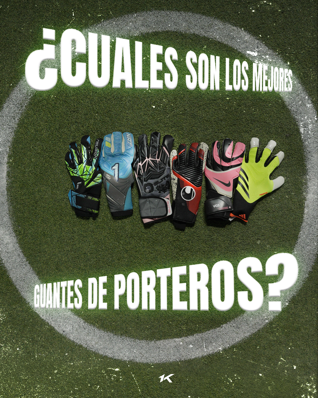 Los mejores guantes de portero de futbol 