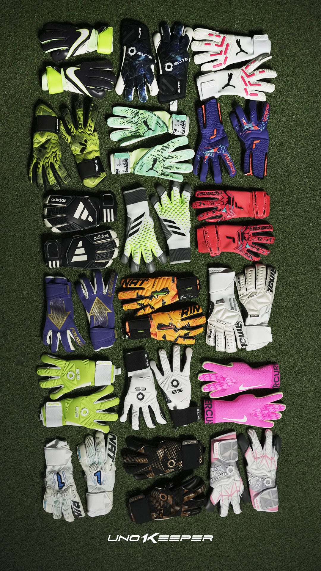 Marcas de guantes de portero