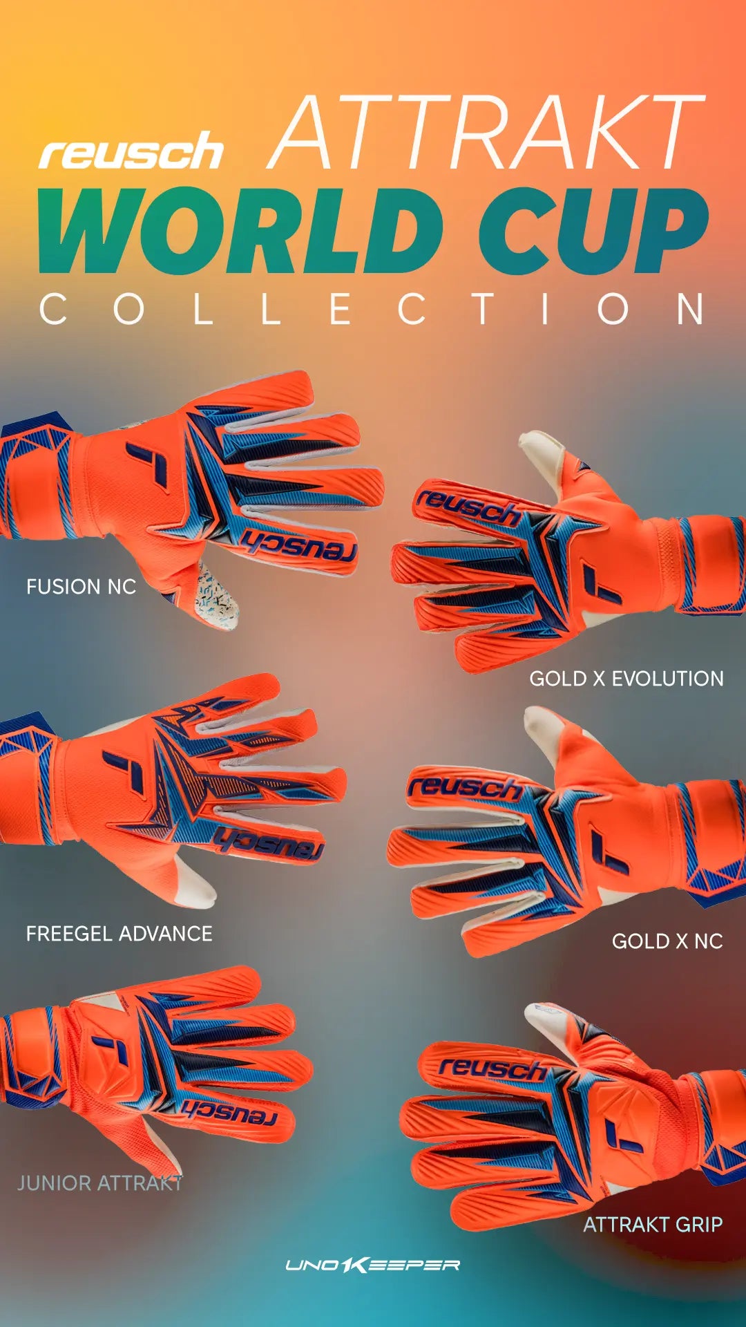 Reusch World Cup Attrakt 2026: ¿Cuál es el guante ideal para tu nivel y tu bolsillo?