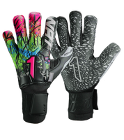 Guantes De Portero Rinat Asimetrik Prime Spine   Negro/ Verde/ Azul/ Rosa