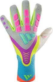Guantes de portero Adidas Predator GL Pro   Solar Yellow / Bright Cyan / White / Purple Burst