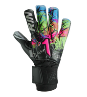 Guantes De Portero Rinat Asimetrik Prime Spine   Negro/ Verde/ Azul/ Rosa