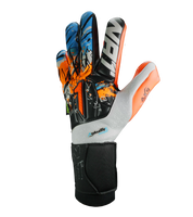 Guantes De Portero Rinat Asimetrik TX  Pro NG Blanco  /Naranja / Azul