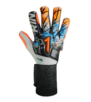 Guantes De Portero Rinat Asimetrik TX  Pro NG Blanco  /Naranja / Azul