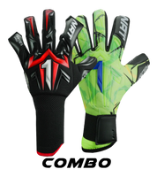 Combo Aries X Pro Negro Rojo + Aries X Prime SGR Verde