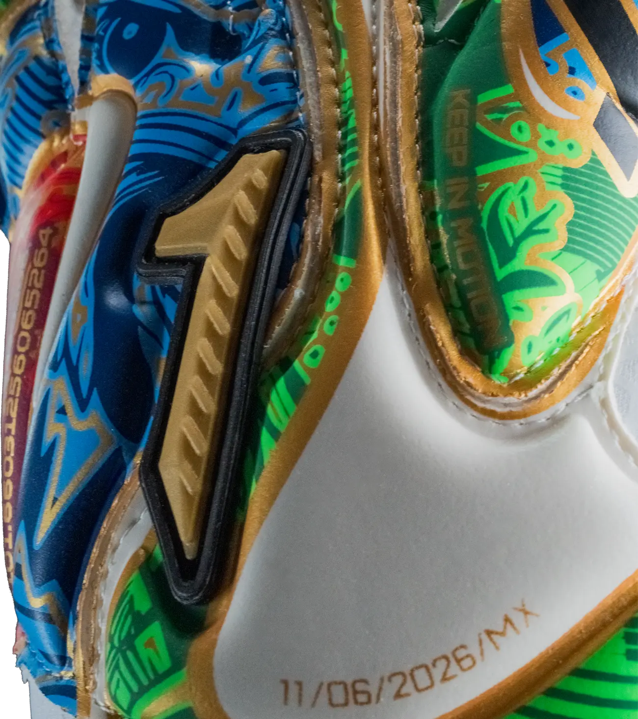 Guantes de Portero Rinat Asimetrik Pro Multicolor/Blanco