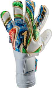 Guantes de Portero Rinat Asimetrik Pro Multicolor/Blanco