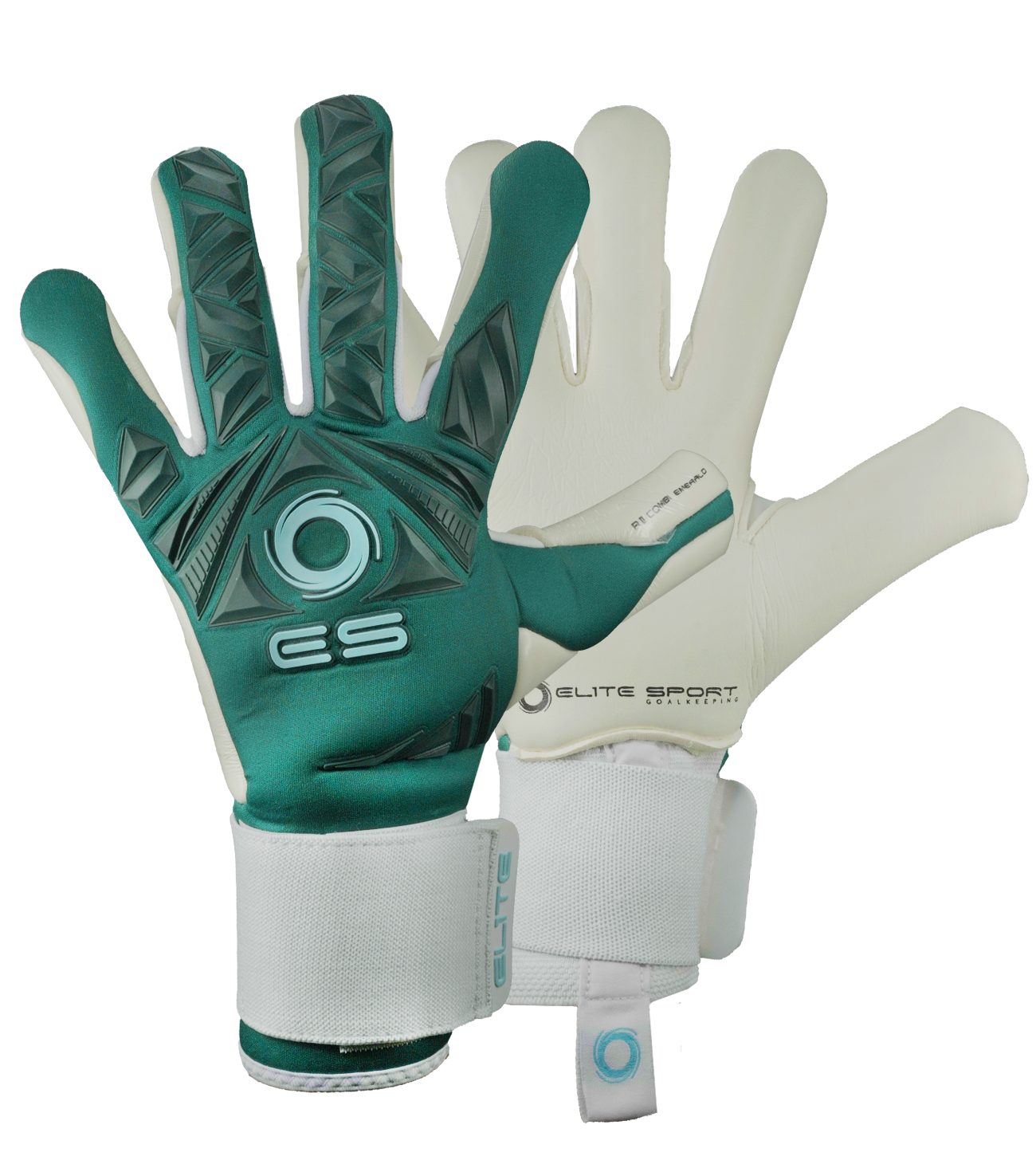 Guantes de portero de futbol Elite Revolution ll EMERALD 0