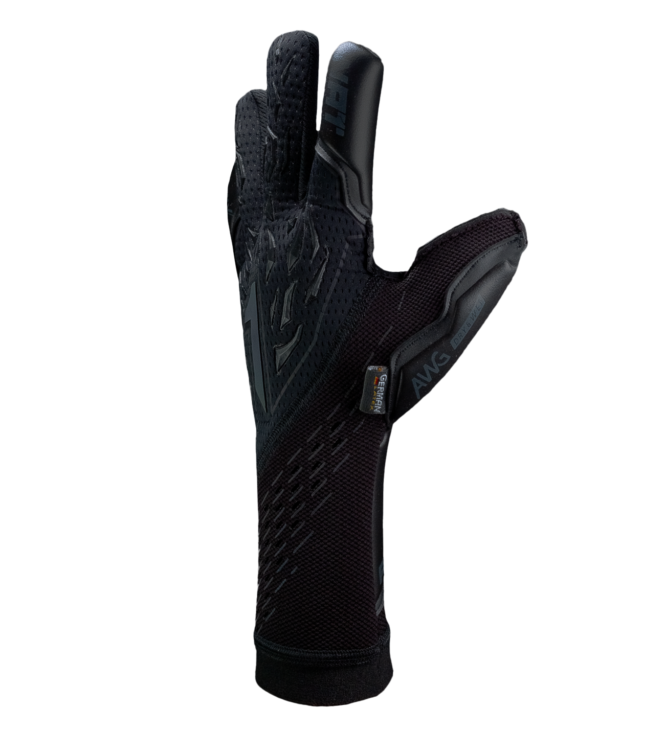 Guantes de portero de futbol Rinat Fénix Eternal Pro Rojo, modelo insignia ultraligero con palma alemana AWG®, corte negativo envolvente, dorso híbrido AIRGRID + BREATHEX y cierre strapless. Rendimiento élite con agarre y comodidad total. Disponibles en UnoKeeper.