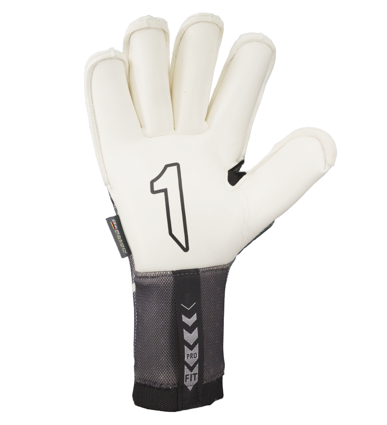 Guantes de portero de futbol Rinat Nkam Pro Azul 3
