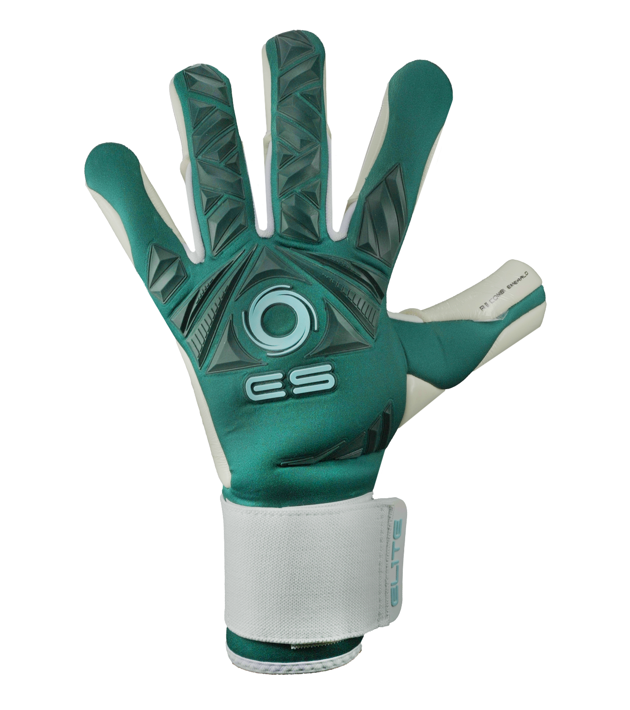 Guantes de portero de futbol Elite Revolution ll EMERALD 1