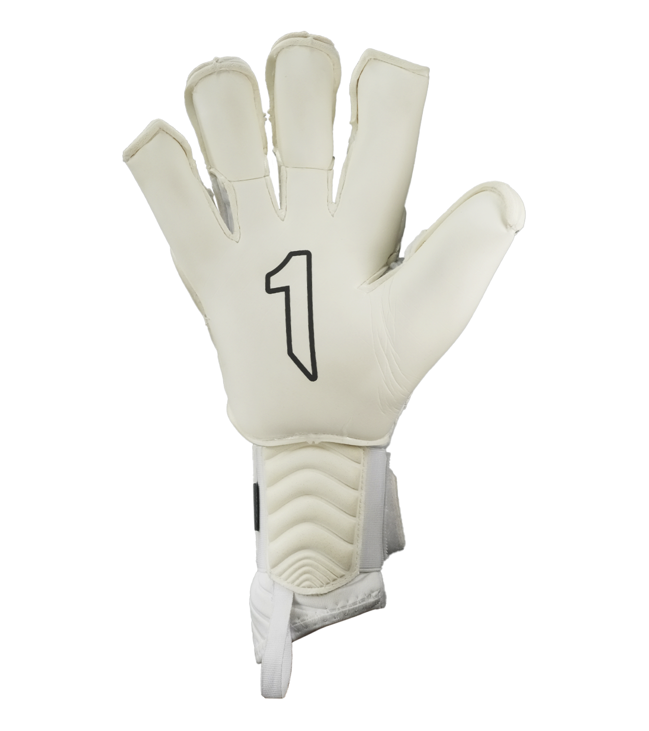 Guantes de portero de futbol Aries Nemesis Pro Blanco rinat unokeeper 4