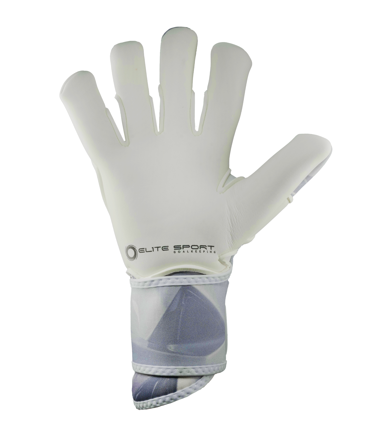 Guantes de portero de fútbol Cielo, con palma de látex ES Centum+ de alto agarre, corte SemiSpeed Negativo ceñido y dorso en caucho 3D sobre neopreno para control y resistencia. Disponibles en UnoKeeper.