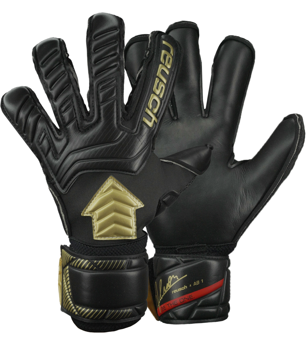 Guantes de portero de futbol Reusch Attrakt AB1 Duo 0